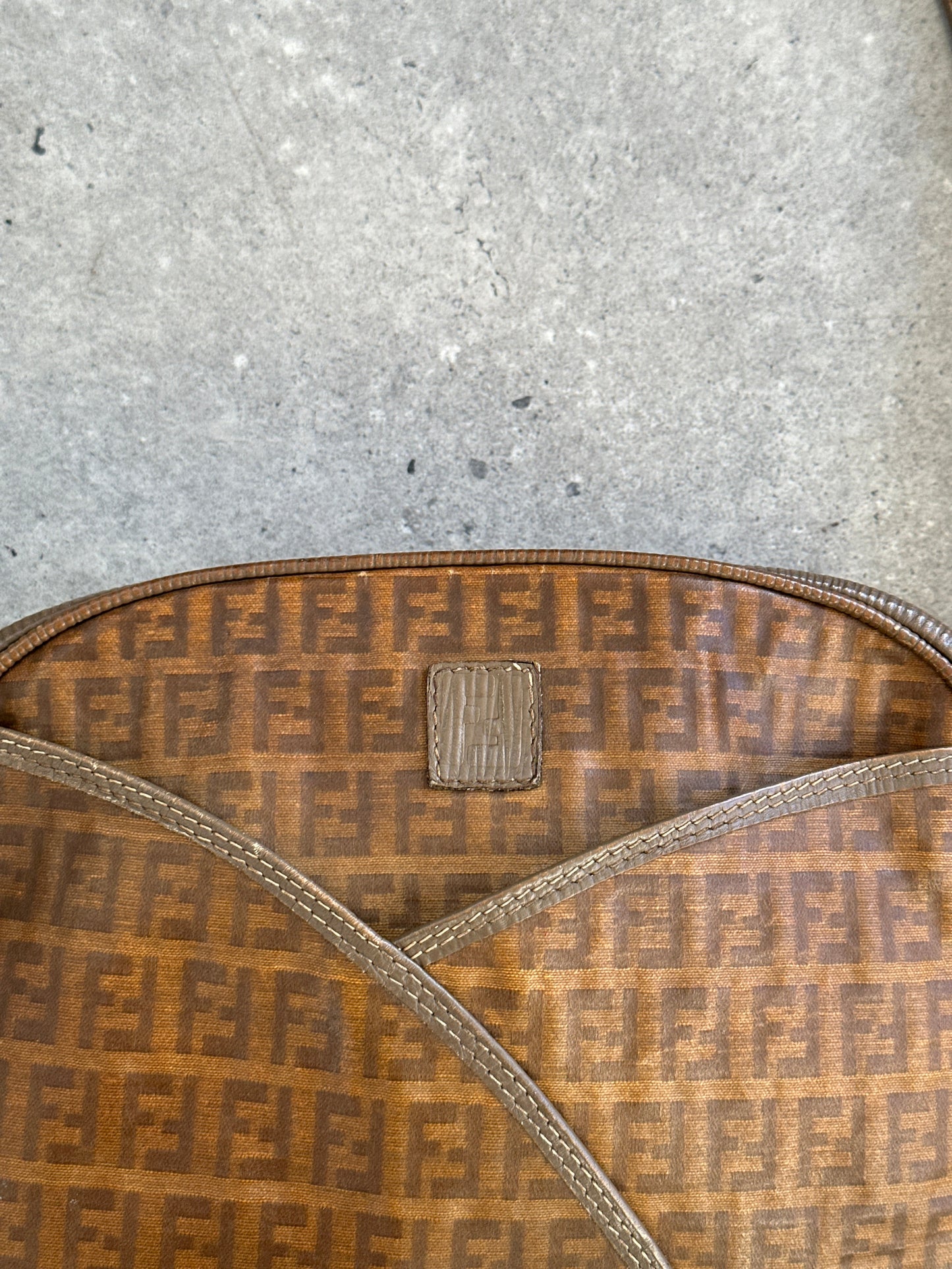 Fendi 1980s FF Monogram Crossbody Bag