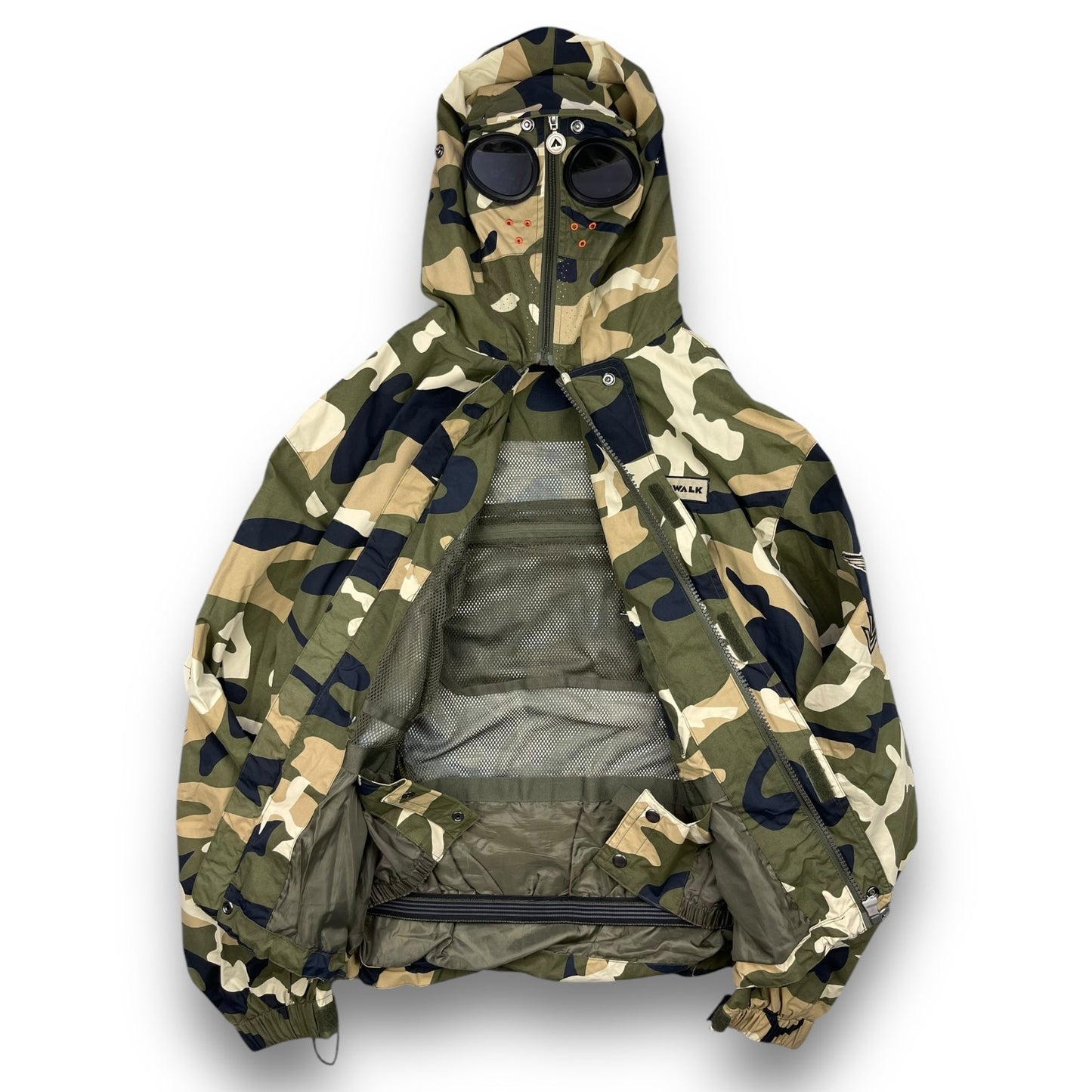 2000's Airwalk Camo Goggle Jacket (L) | Large, Camo