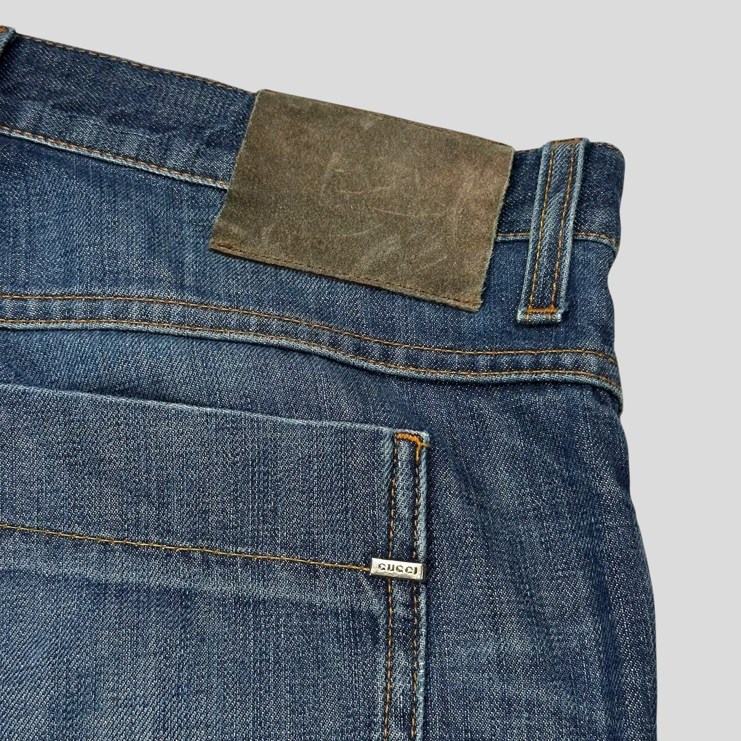 Gucci 00’s Baggy Denim Logo Jeans - IT48 (M/L)