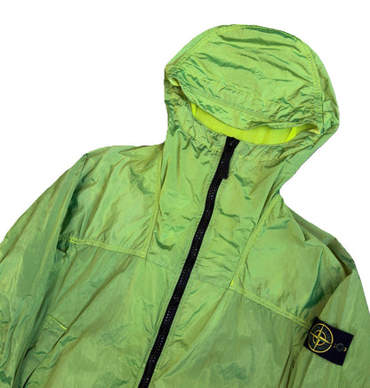 Stone Island SS/19 Nylon Metal Watro Jacket In Green (L) | Green, Green