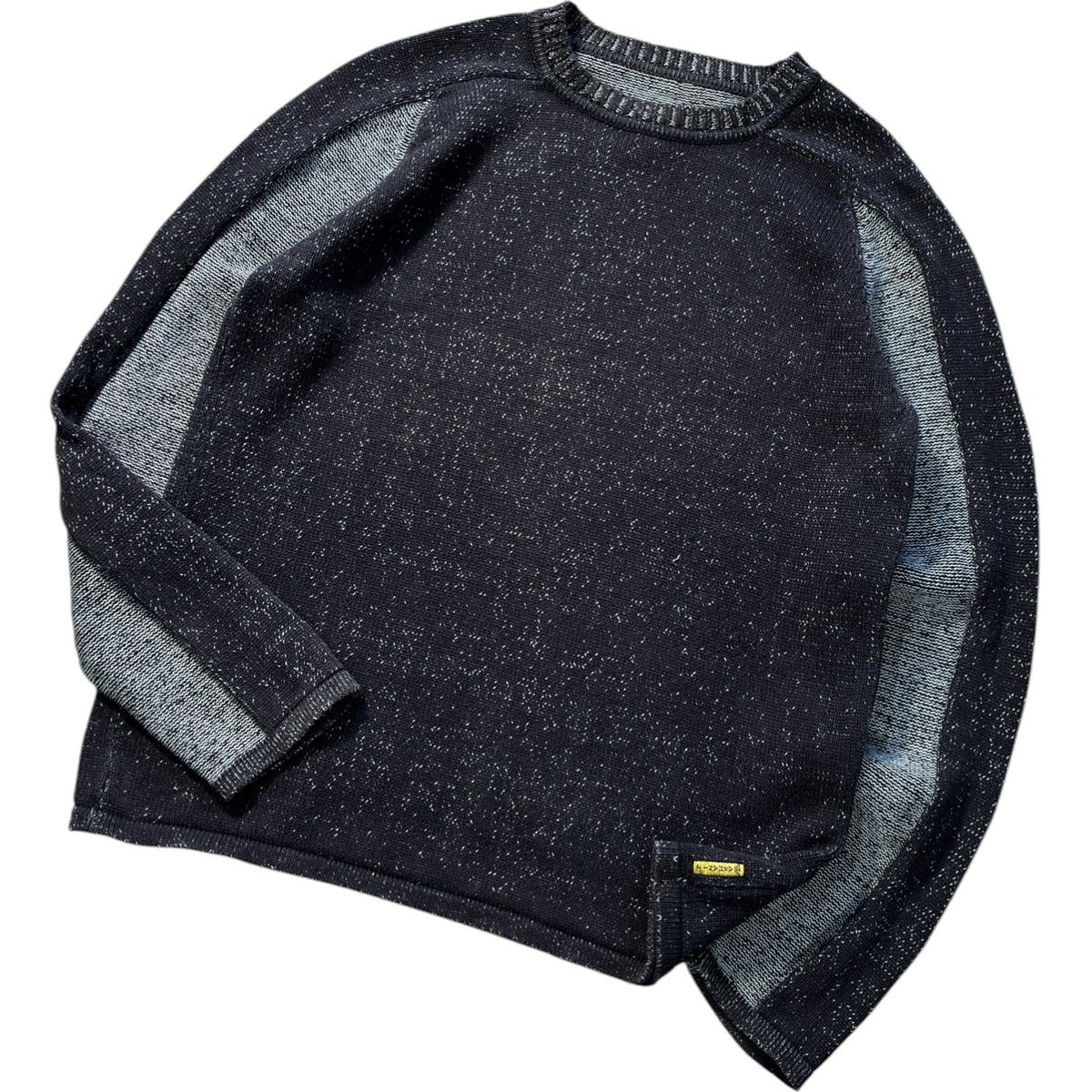 Armani Jeans 00’s Cotton Knit Two Tone Jumper M | Medium, Multicoloured
