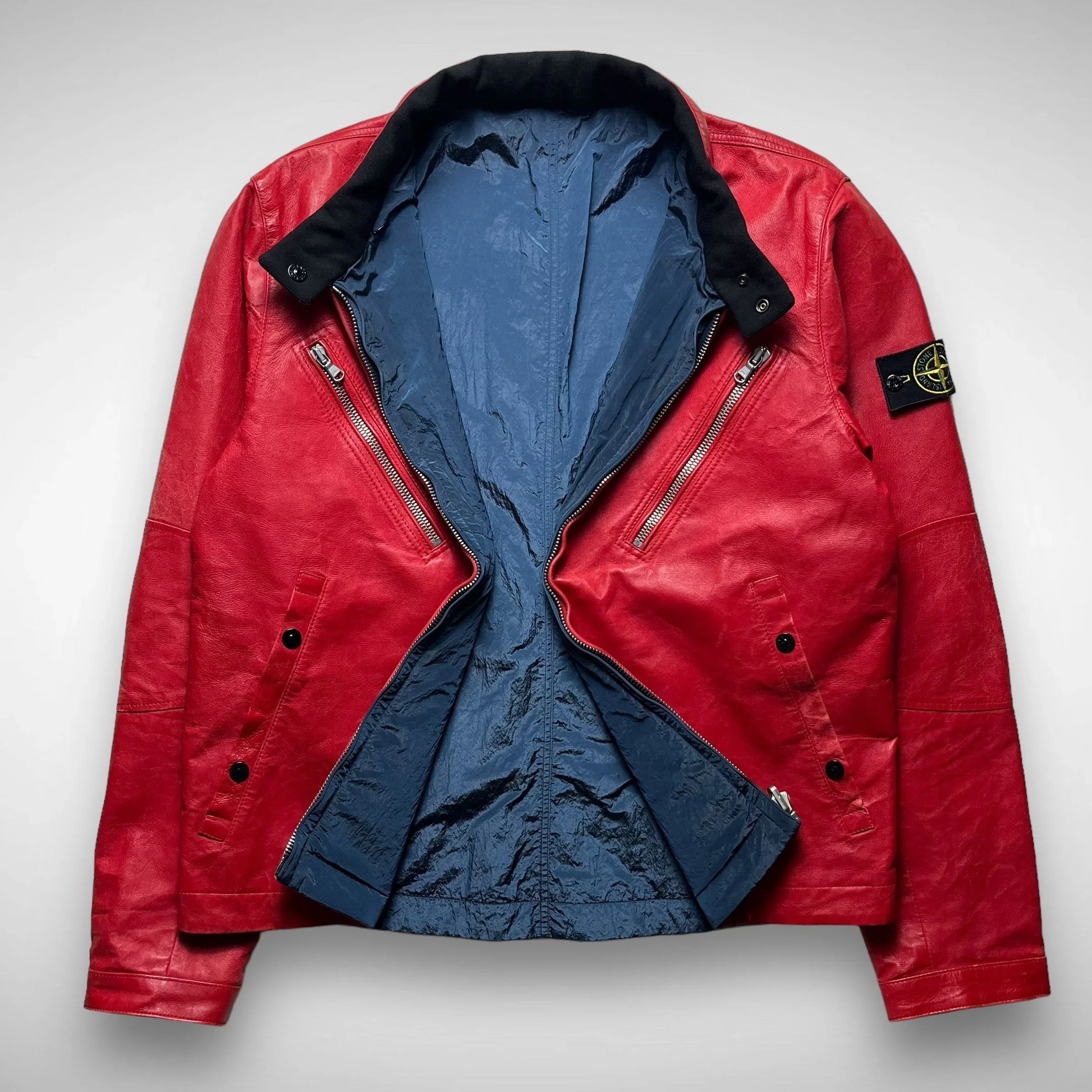 Stone Island Reversible Leather/Nylon Jacket (SS2010) – Known Source