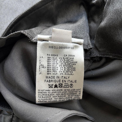 DIESEL SILK TROUSERS | O/S, Black