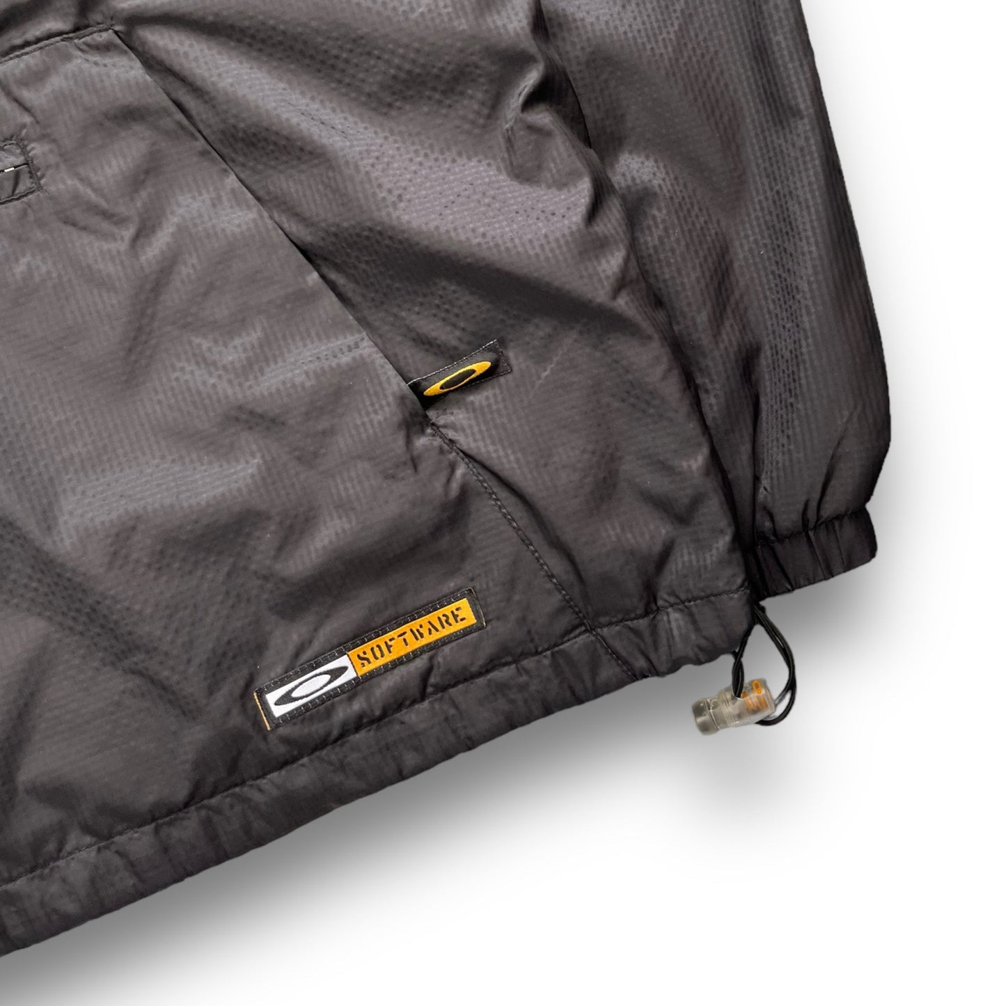 2000's Oakley Software Nylon Dual Zip Jacket (M) | Default Title, Black