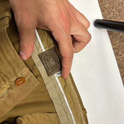 CP Company 1989 Continuative Garment Pleated Moleskin Trousers - 32