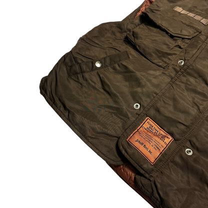 Schott NYC Brown Flight Gilet