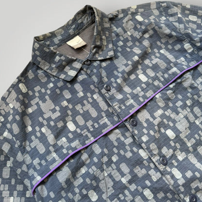 2000's Nike Digital Print Technical Shirt L | O/S, Purple