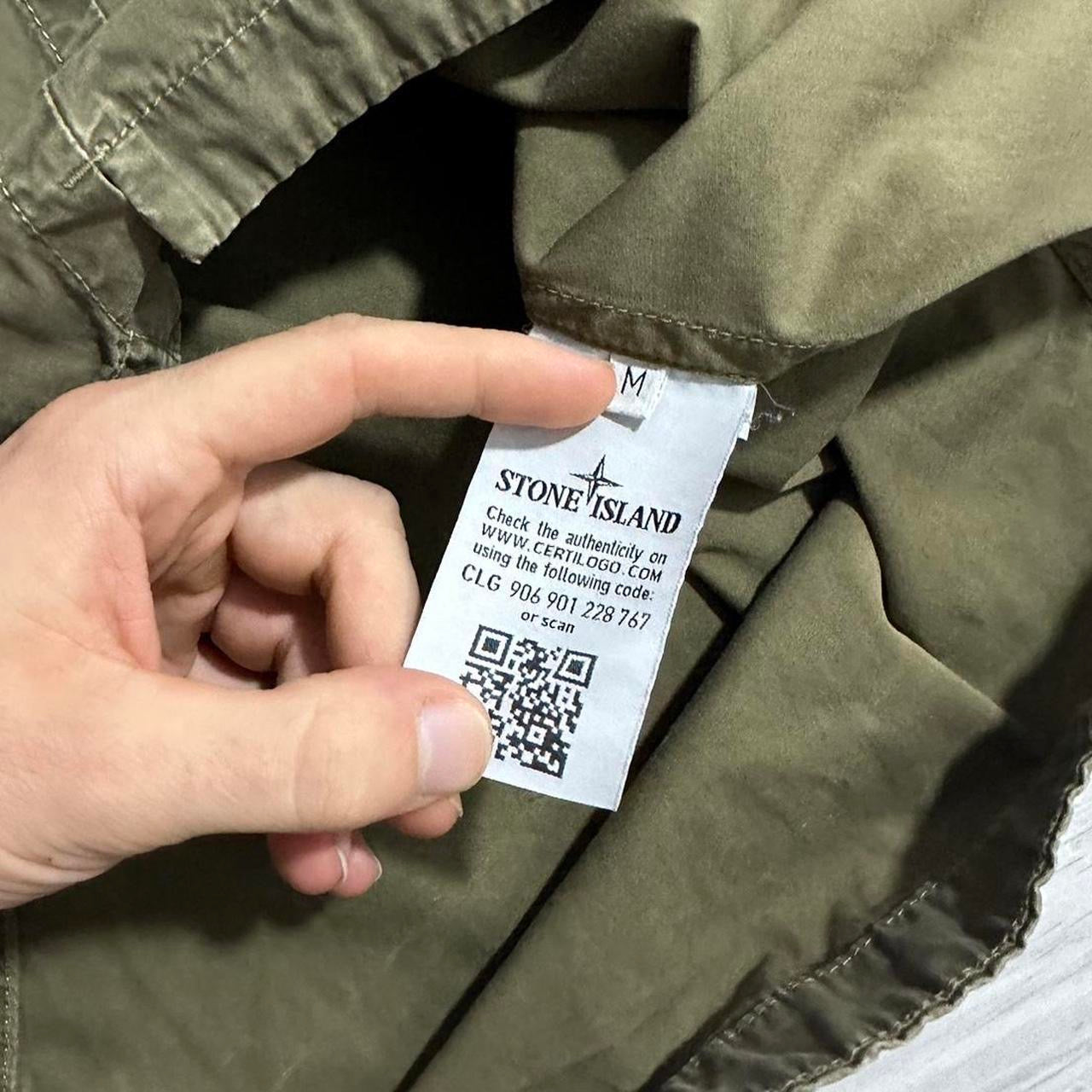 Stone Island Double Pocket Canvas Jacket