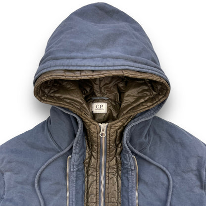 CP Company Dual Layer Hoodie (L) | Default Title, Brown