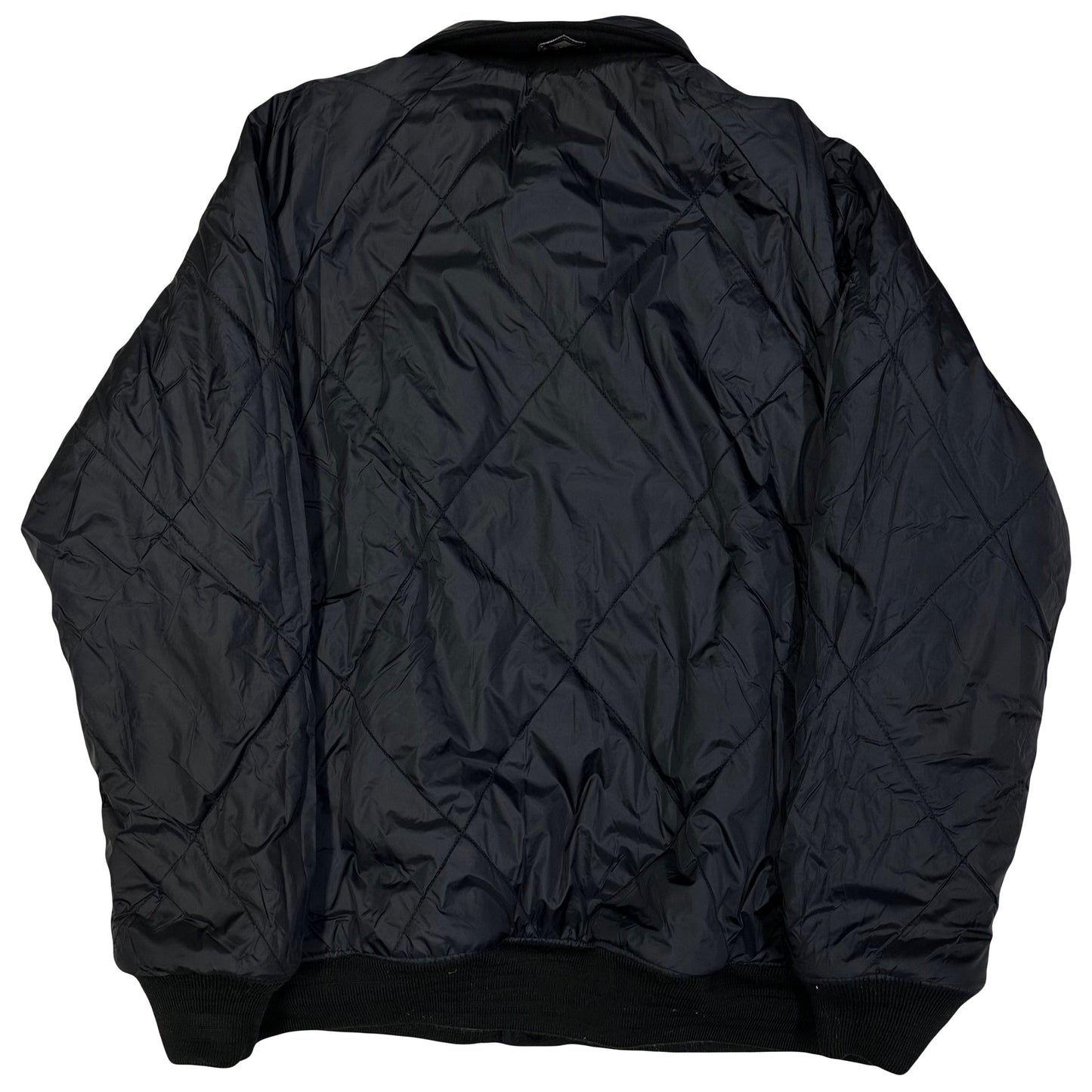 Avirex Reversible Wool & Nylon Jacket In Black ( L )