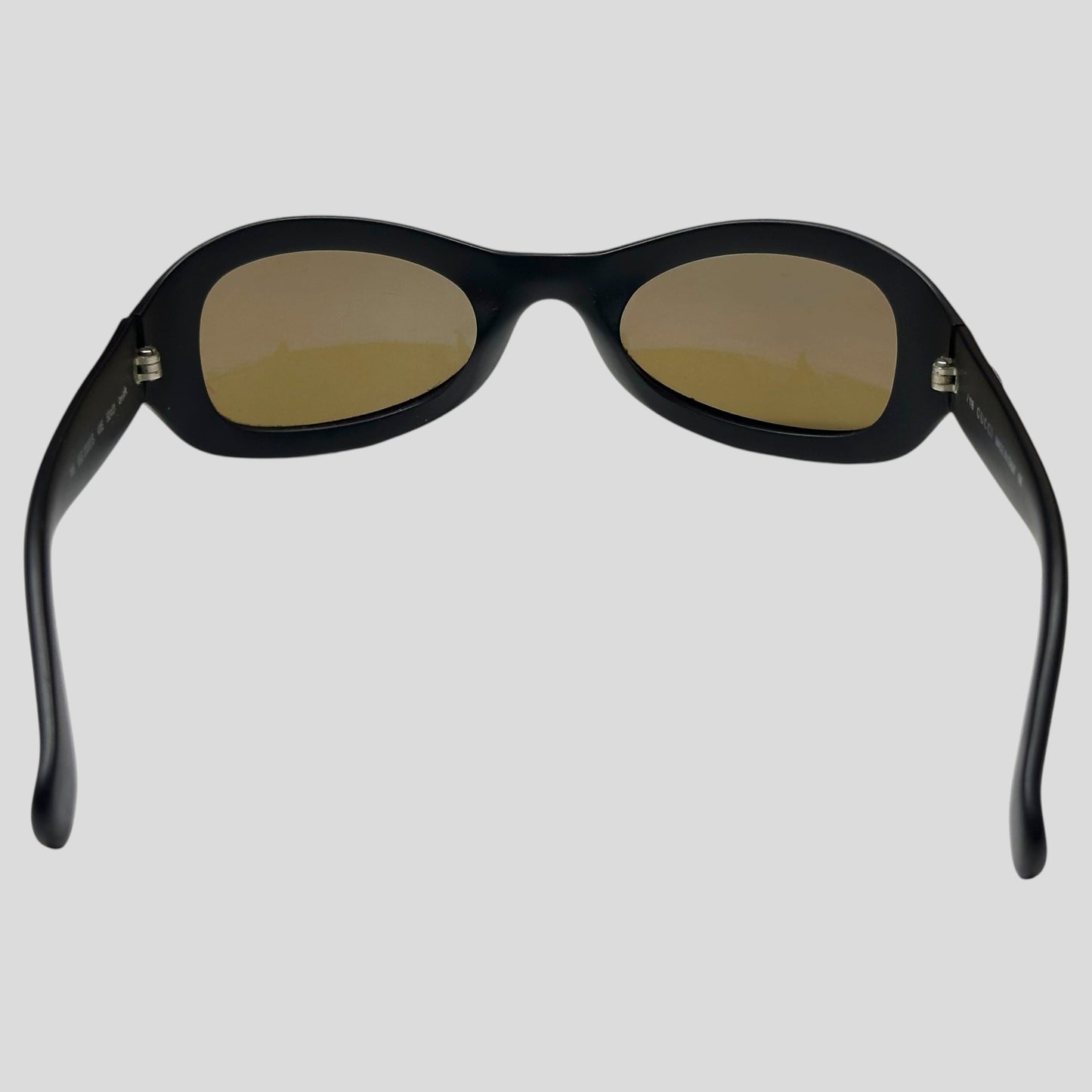 Gucci by Tom Ford 1999 Campaign Matte Sunglasses | O/S, Black