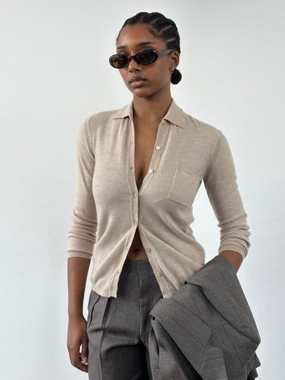 Burberry Prorsum AW2014 Pure Wool Cardigan - S