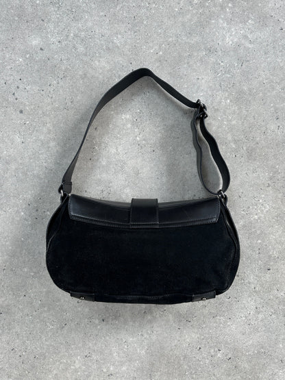 Russell & Bromley 00s Leather Suede Shoulder Bag
