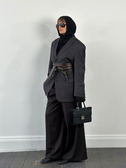 Hugo Boss x Loro Piana Striped Pure Wool Single Breasted Blazer - M/L