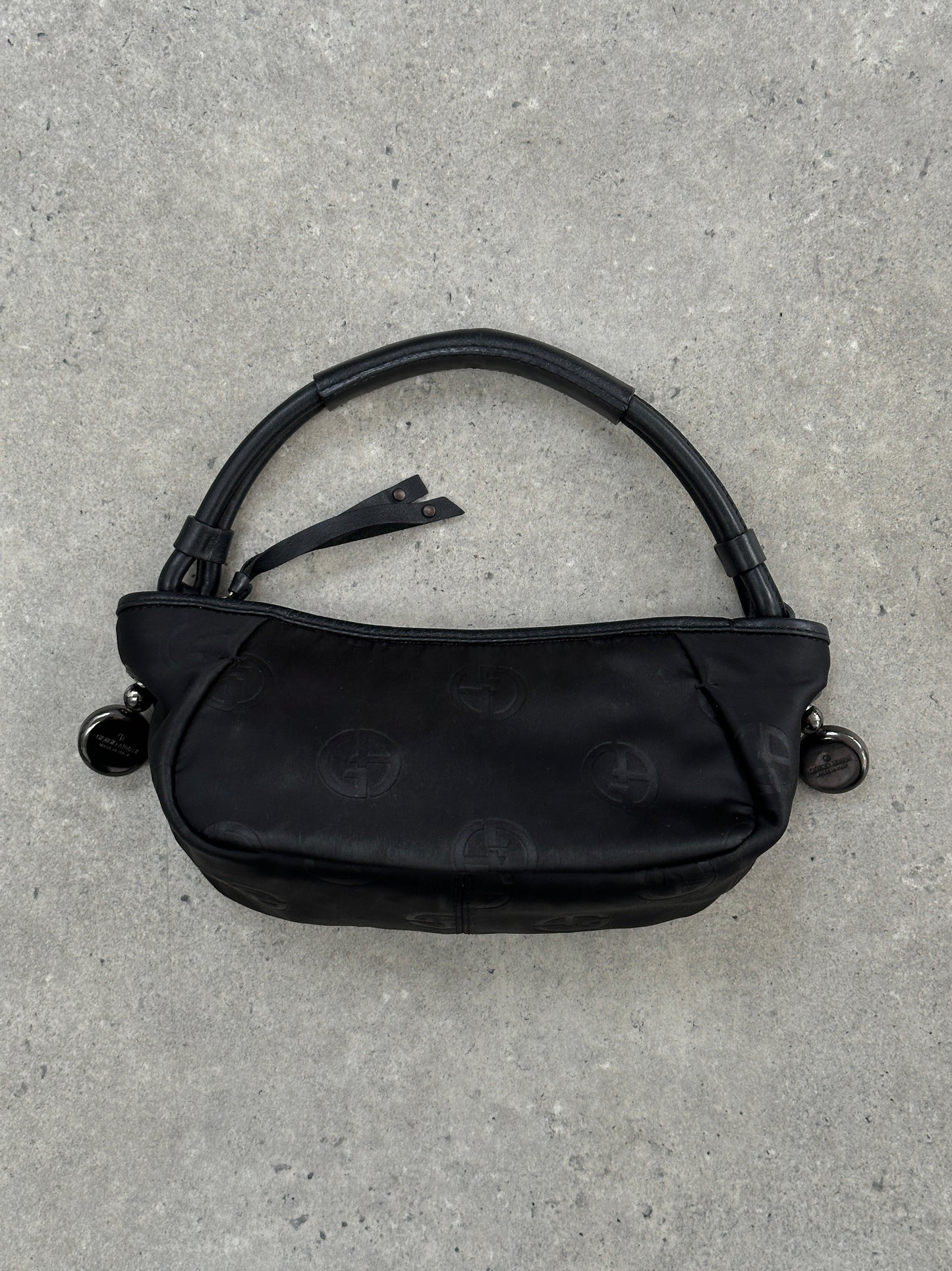 Giorgio Armani 2000s GA Monogram Baguette Bag