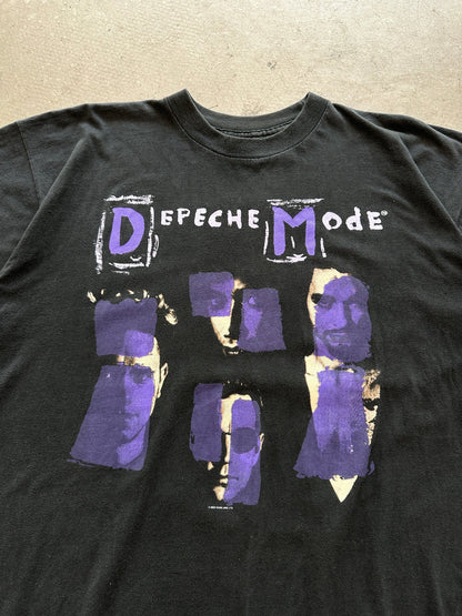 1993 Depeche Mode Songs of Faith and Devotion T-Shirt - XL | Default Title, Red