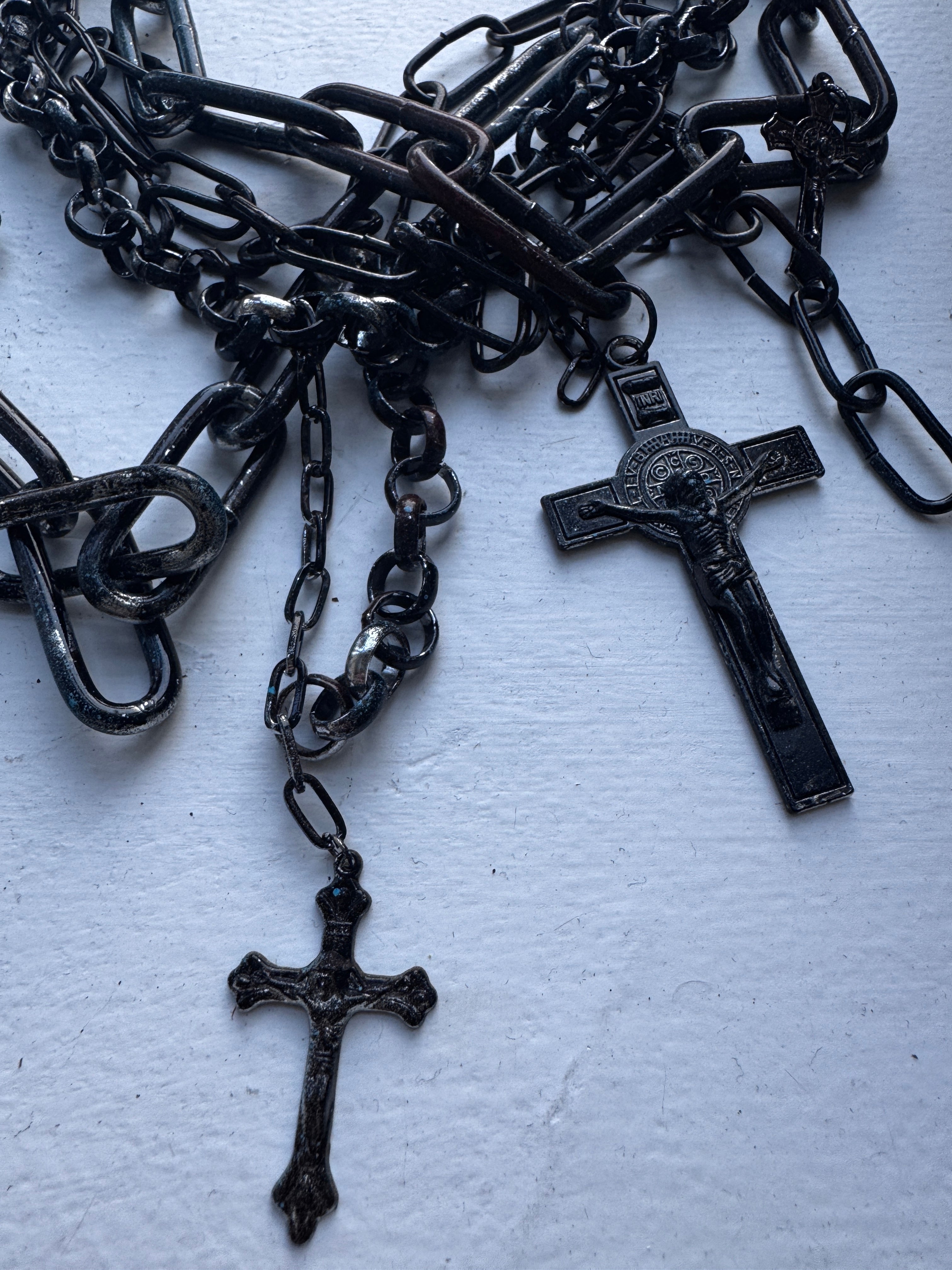 Jean Paul Gaultier 90s Stacked Rosary Necklace – Known Source
