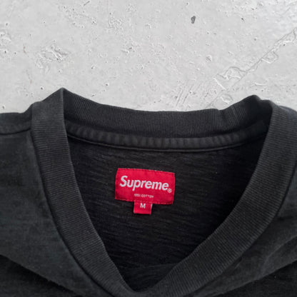 vintage supreme black pocket tee | Black, Black