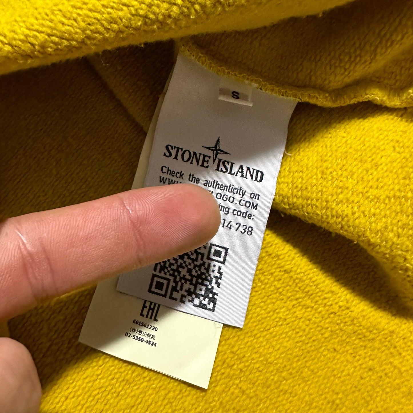 Stone Island Funnel Neck Pullover Jumper