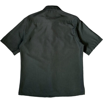 Armani Jeans 00’s Short Sleeve Utility Shirt L | Large, Grey