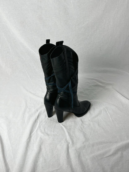 AF VANDEVORST FETISH BOOT | Default Title, Black