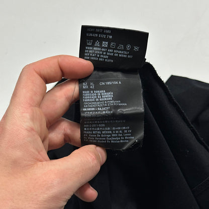 Prada 2017 Black Soft Cotton Pocket Logo T-shirt - XL (L)