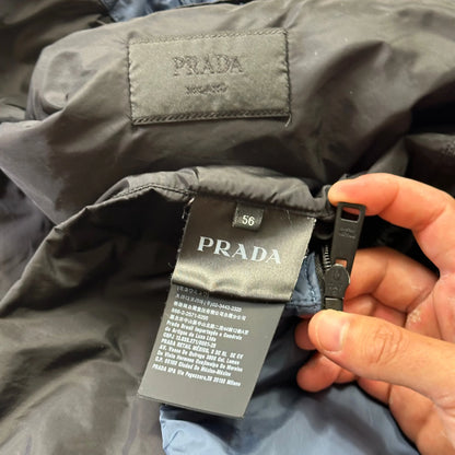 Prada Milano 2018 Laminated Nylon Padded Jacket - IT56 (XL)