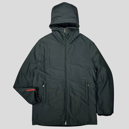 Prada Sport AW00 Beekeeper Hood Soft Touch Nylon Parka Jacket - IT52 | Default Title, Multicoloured