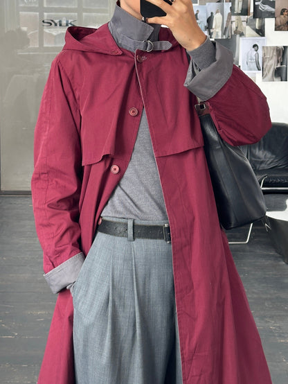 London Fog 1980s Double Breasted Trench Coat - M