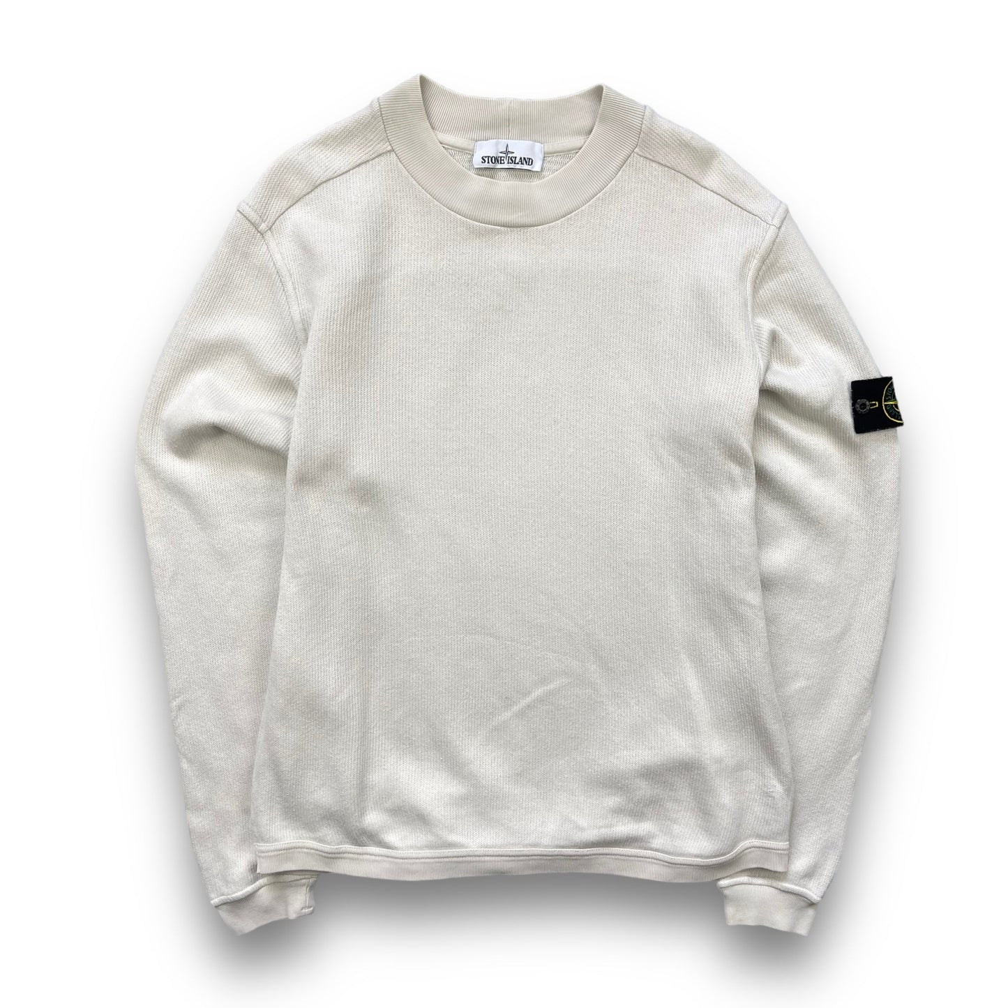 Stone Island Lightweight Knitted Jumper (M) | Default Title, Cream