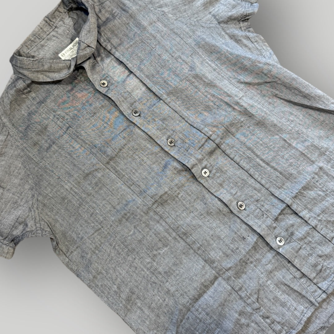 Final Home by Issey Miyake Womens Blouse Top XS