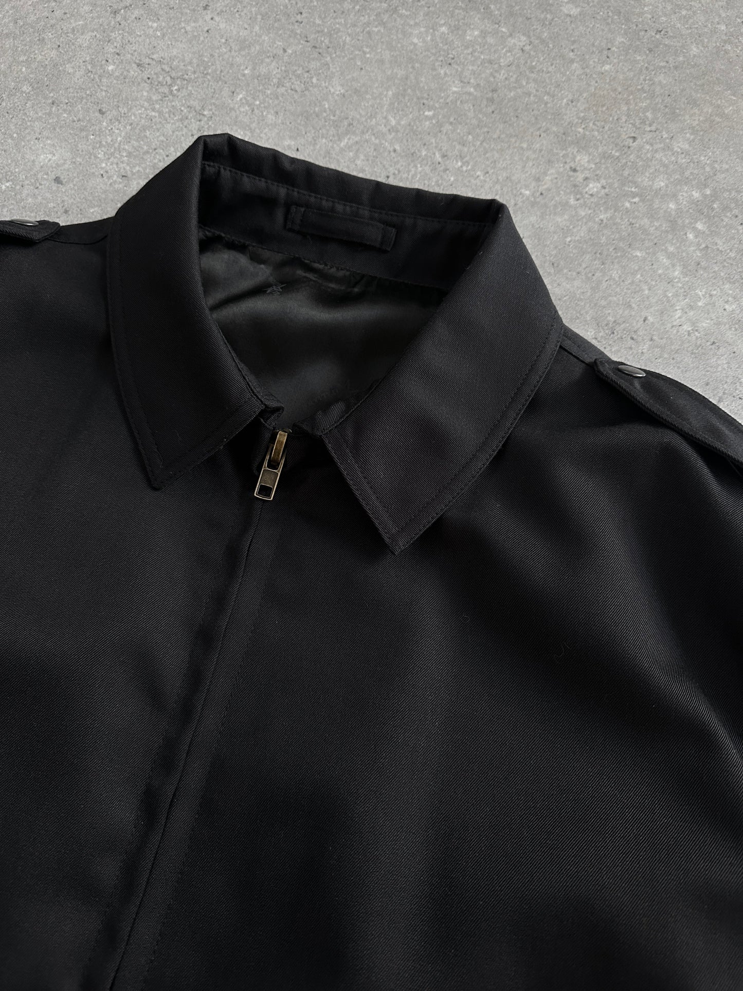 Italian Vintage 2000s Pure Wool Bomber Jacket - XL/XXL