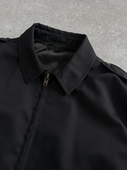 Italian Vintage 2000s Pure Wool Bomber Jacket - XL/XXL