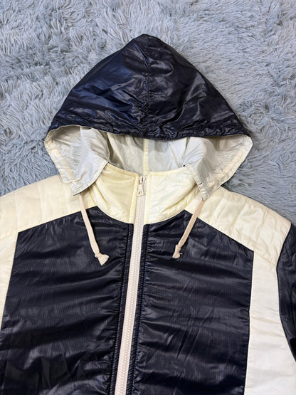 Prada Sport 2008 Astro Panelled Nylon Padded Biker Jacket - L | O/S, Multicoloured