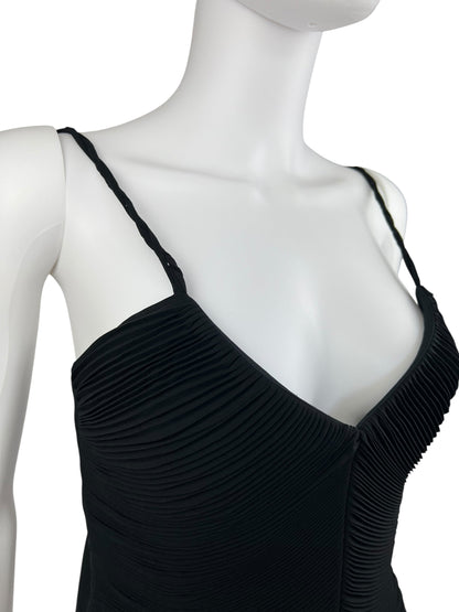 Emporio Armani pleat top | Black, Black