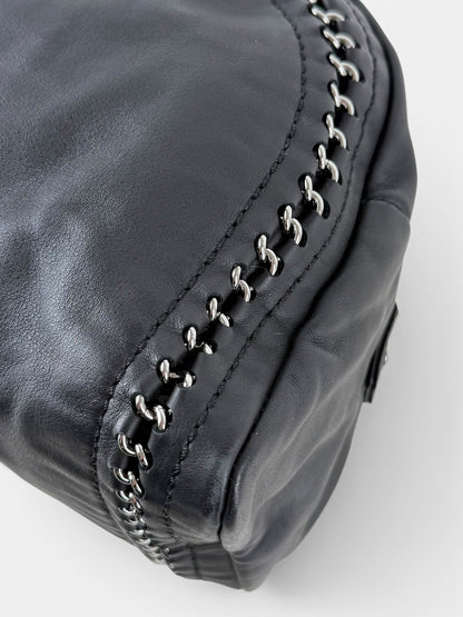 2005/2006 Chanel Luxe Ligne Black Lambskin Bowling Bag | O/S, Multicoloured