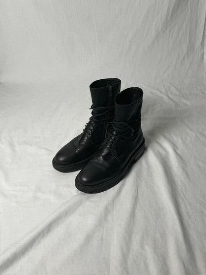 ANN DEMEULEMEESTER LACE UP BOOT | Default Title, Black