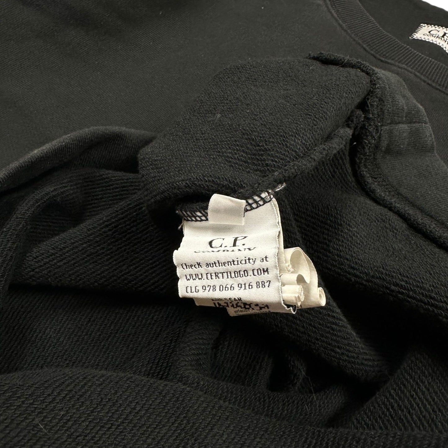 C.P. Company Black Sweatshirt