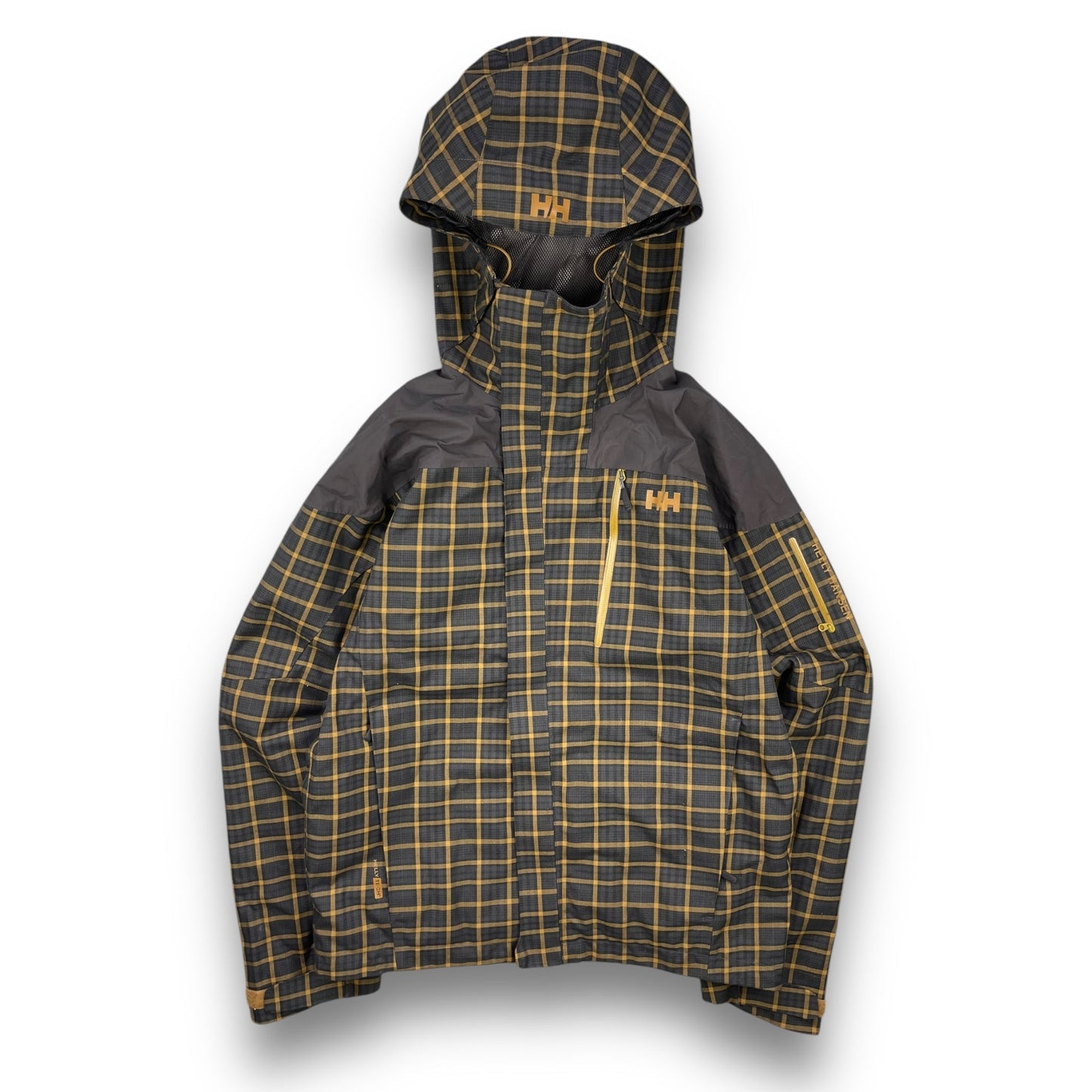 Helly Hansen Asymmetric Plaid Jacket (M) | Default Title, Navy