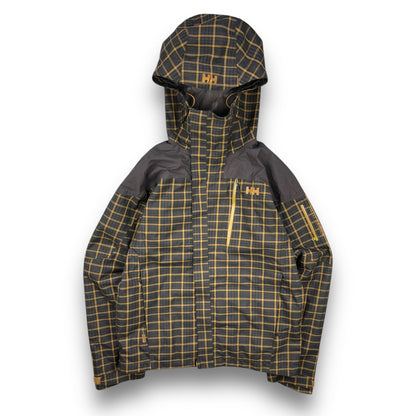 Helly Hansen Asymmetric Plaid Jacket (M) | Default Title, Navy