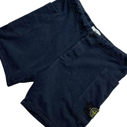 Stone Island Cotton Cargo Bermuda Shorts