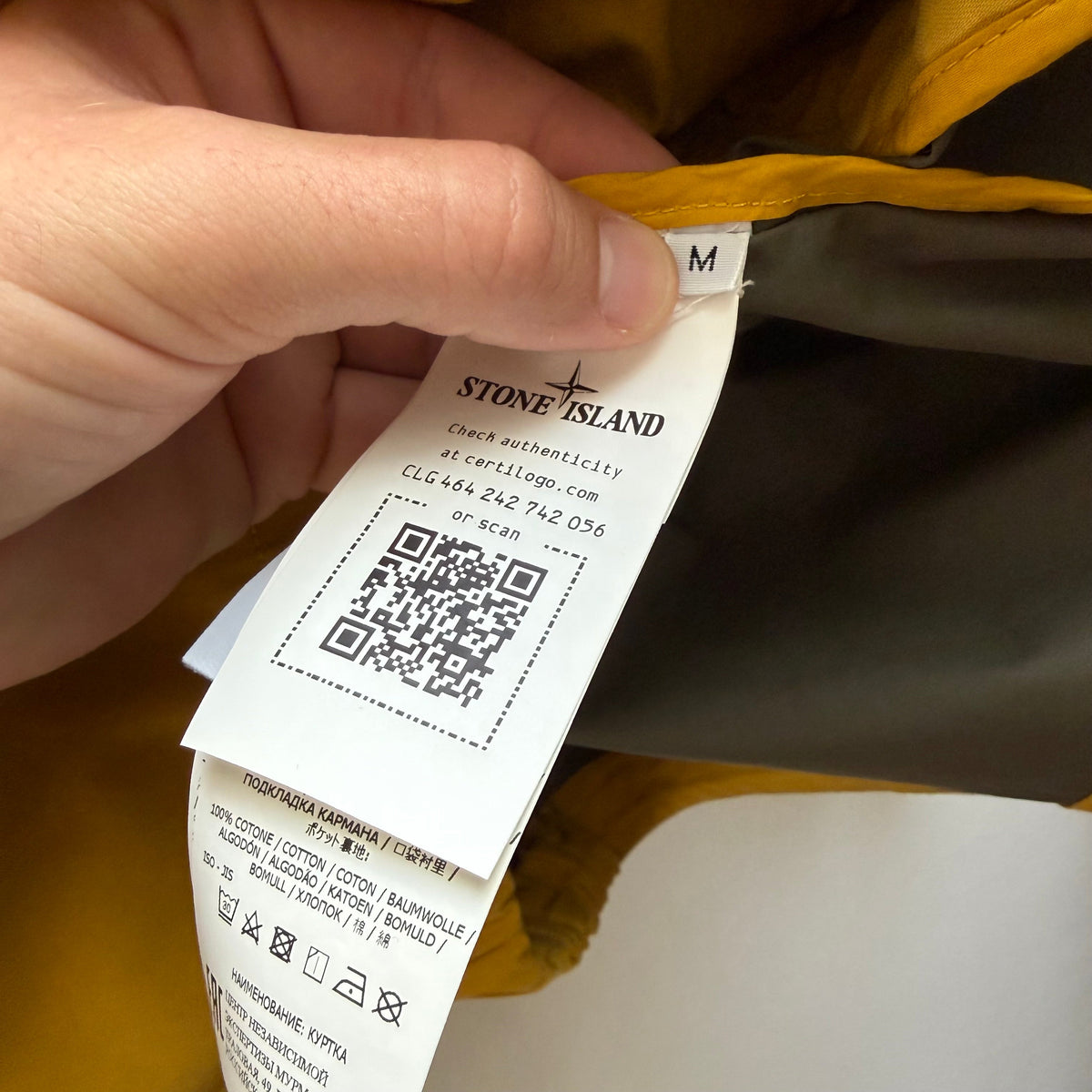 Stone Island 40th Anniversary Smock Jacket (M) | Medium, Yellow