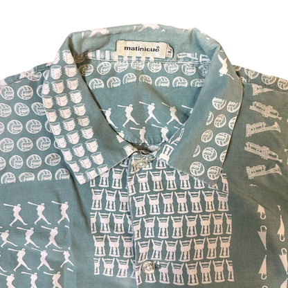 Matinique 80s Pattern Sports Shirt