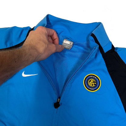 Nike 2006/07 Inter Milan Total 90 Tracksuit Top In Blue ( M ) - Known Source