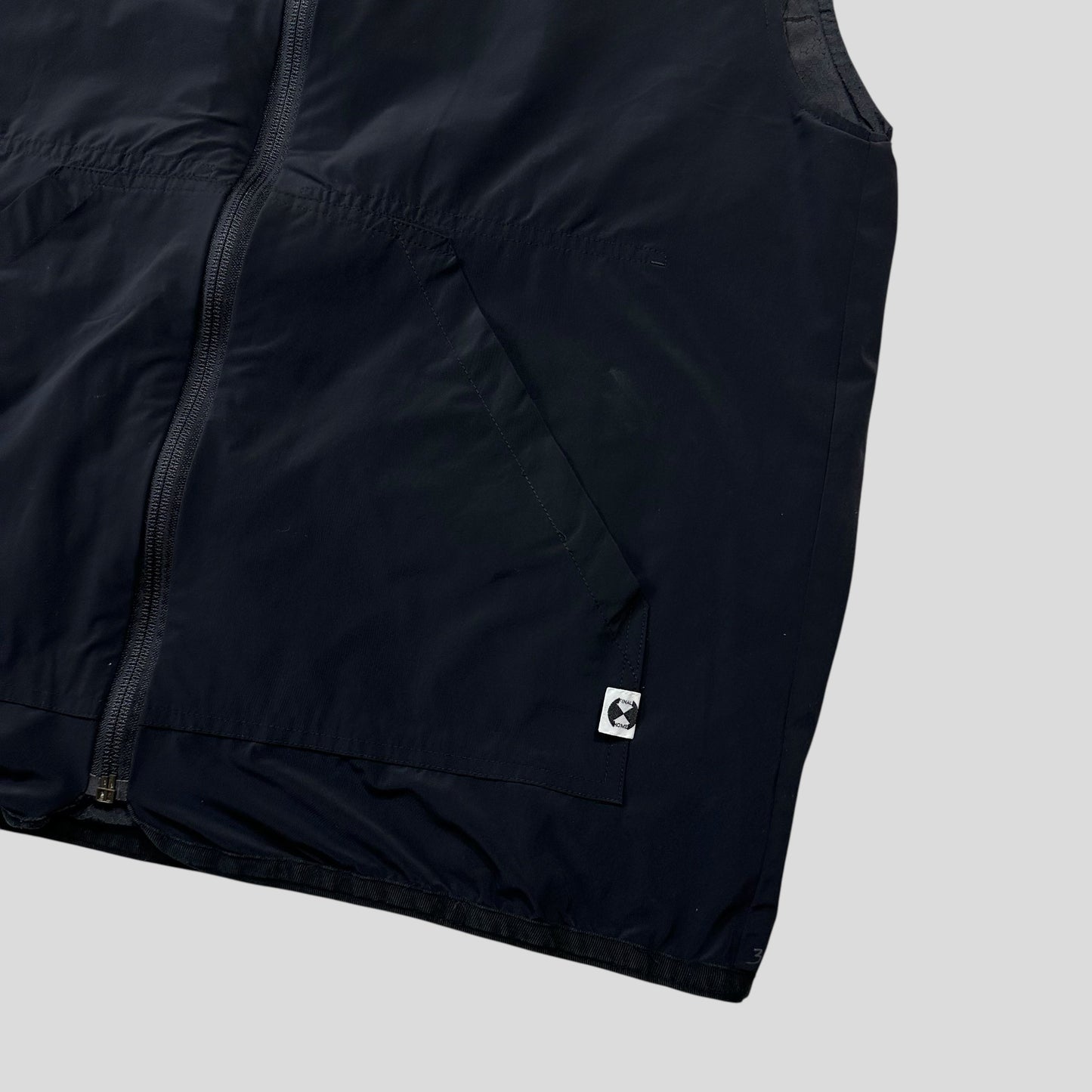Final Home 00’s Reversible Hex Ripstop Nylon Gilet Vest - M/L