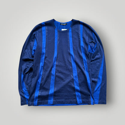 2000's Issey Miyake Long Sleeve T-Shirt 2 | O/S, Navy/Blue