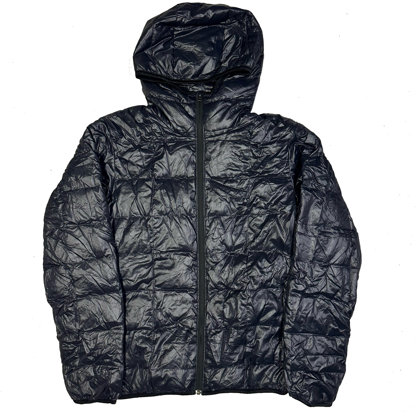 Camp 7 Square Stitch Puffer Jacket In Black ( XL )