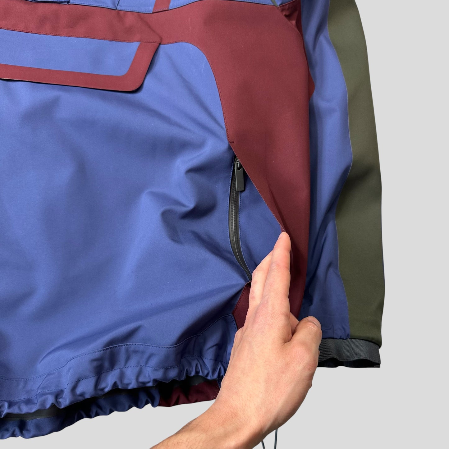 Gucci 2014 Runway Ultra Technical Taped Seam Pullover Jacket - L/XL | Default Title, Red