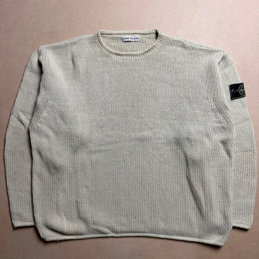 A/W1987 Oatmeal Wool Knit