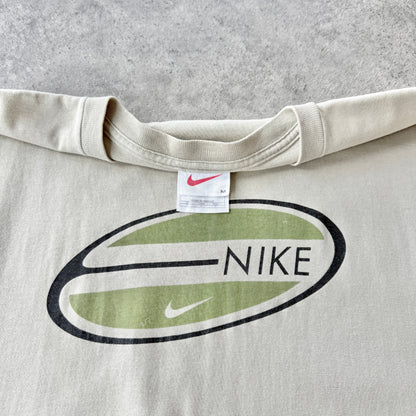 Nike 1990s heavyweight graphic logo t-shirt (M)